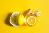 zázvor a citrón