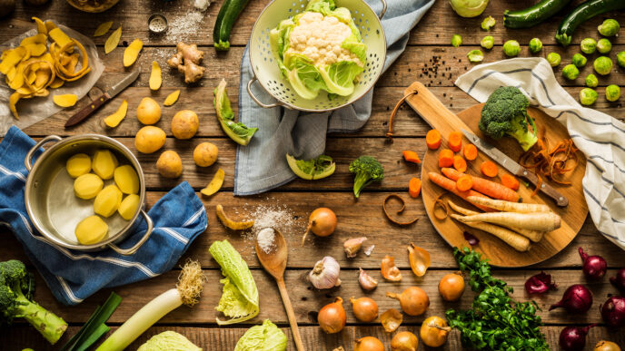 Jesenná kuchyňa plná hrejivých surovín: základ pre výživné ajurvédske jedlá