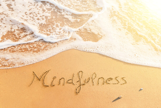 Mindfulness na pláži
