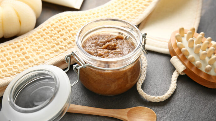 Peeling z hnedého cukru: jednoduchý trik pre žiarivú pleť