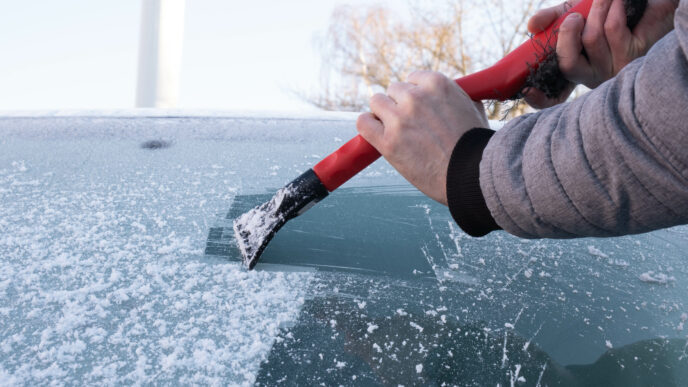 Koniec rannému škrabaniu! Domáci odmrazovací sprej, ktorý si poradí aj s tuhým mrazom