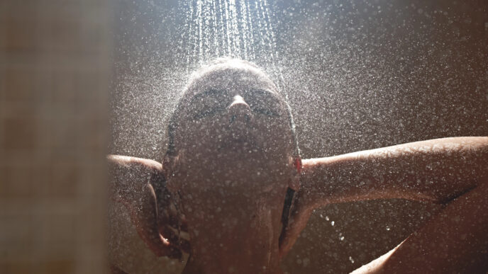 Večerná sprcha bez svetla: jednoduchý rituál, ktorý môže zlepšiť spánok