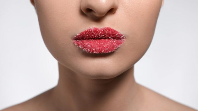 Domáci cukrový peeling na pery v štýle Dior