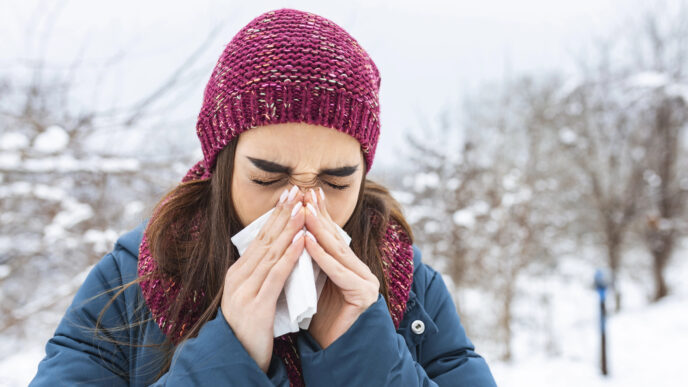 Neustále kýchanie v zime? Nemusí ísť o prechladnutie, možno za tým stojí alergia