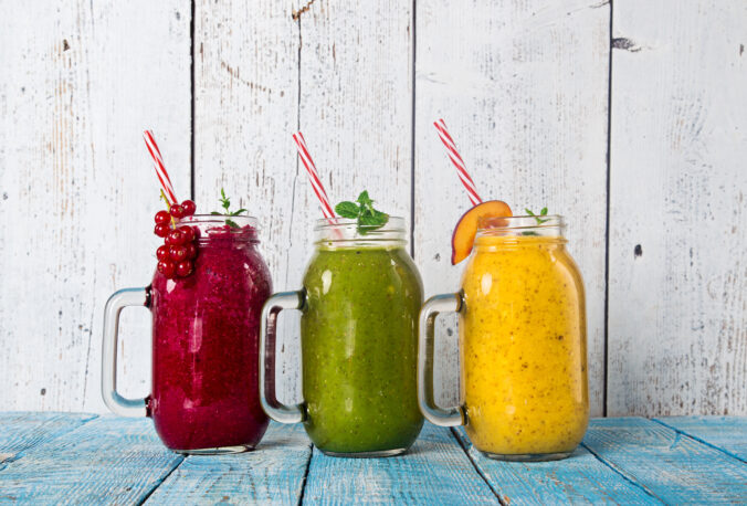 Farebné smoothie pre zdravie pankreasu