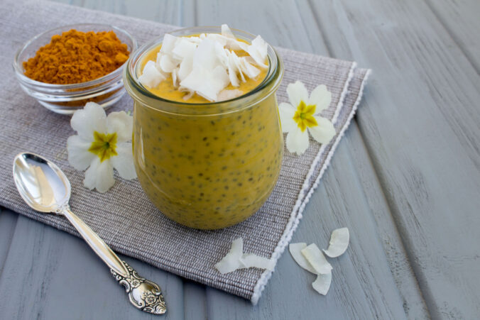 Chia puding s kurkumou: Raňajky, ktoré zasýtia na celé dopoludnie