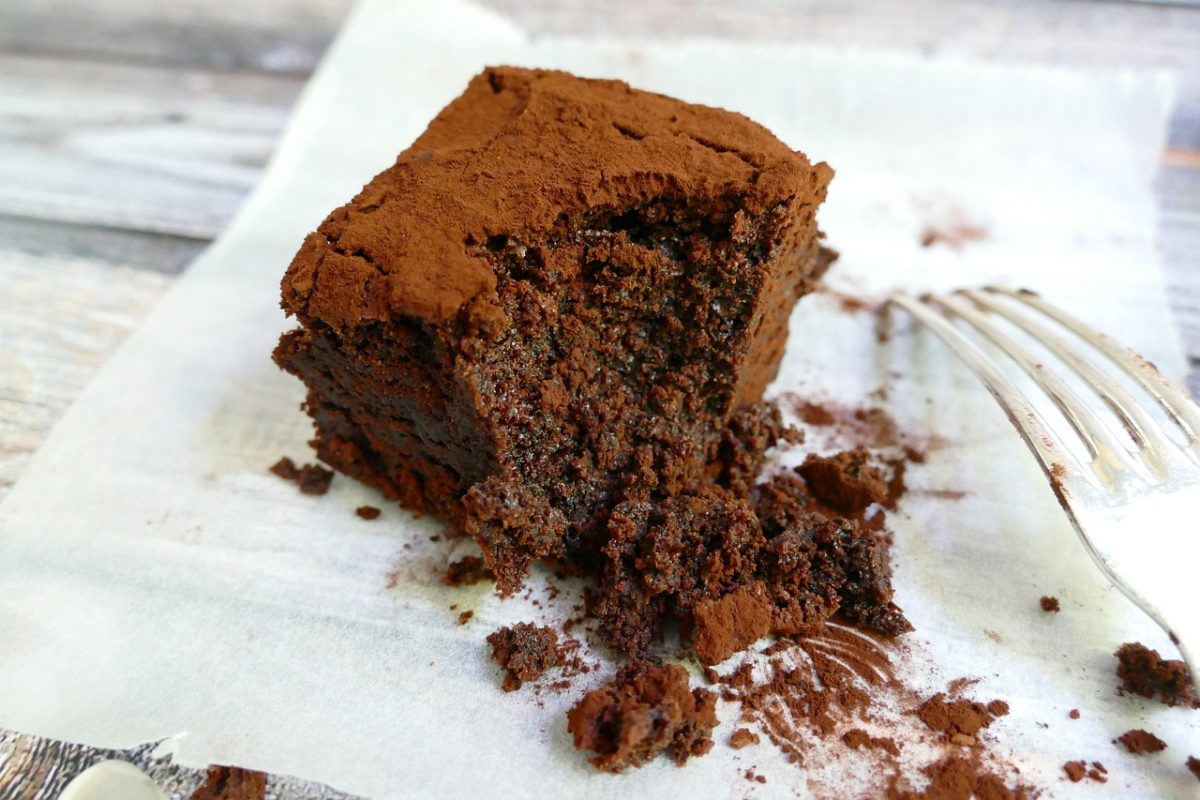 čokoládovo-cuketový brownie recept
