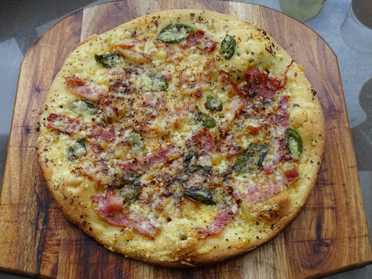 domáca pizza s prosciuttom recept
