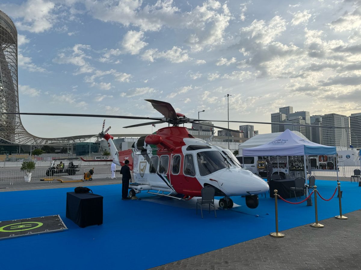 vrtuľník Leonardo AW139