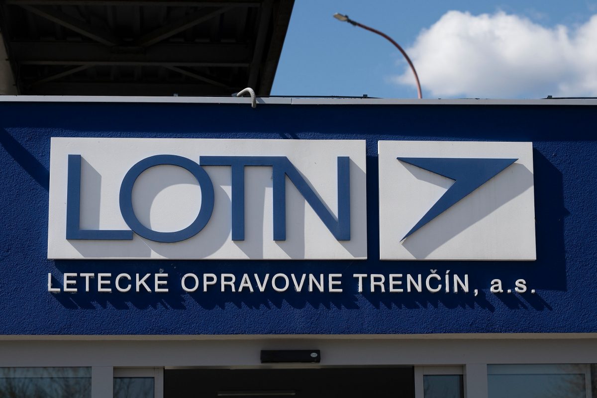 company logo on the entrance gate