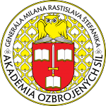 logo Akadémia Ozbrojených Síl generála M.R. Štefánika